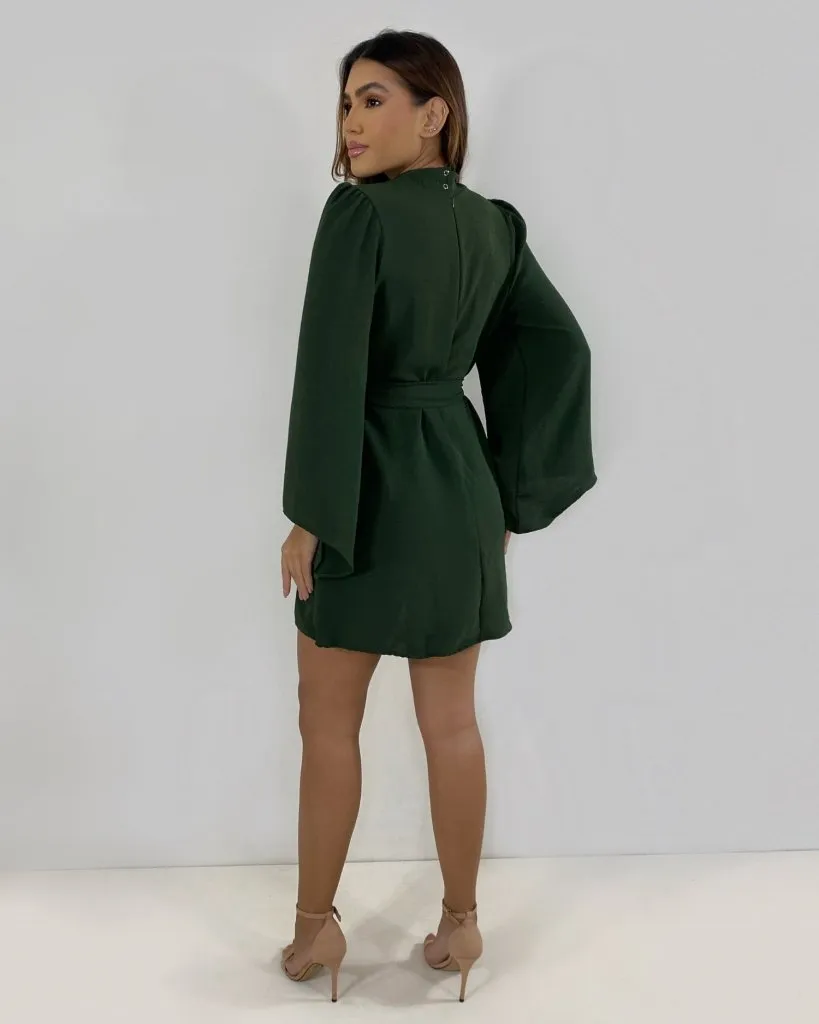 Vestido Pandora - Verde Militar