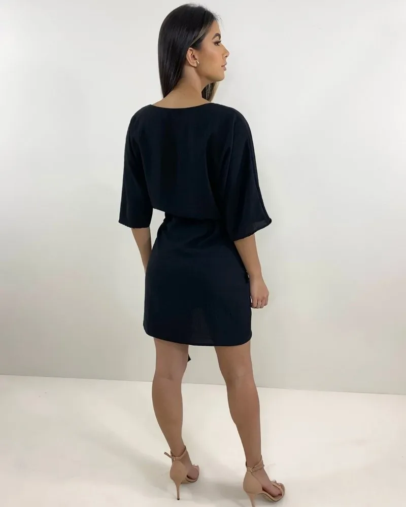 Vestido Maristela - Preto, foto 5