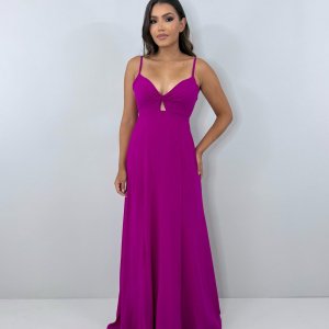 Vestido Eliana - Fúcsia - Image 1
