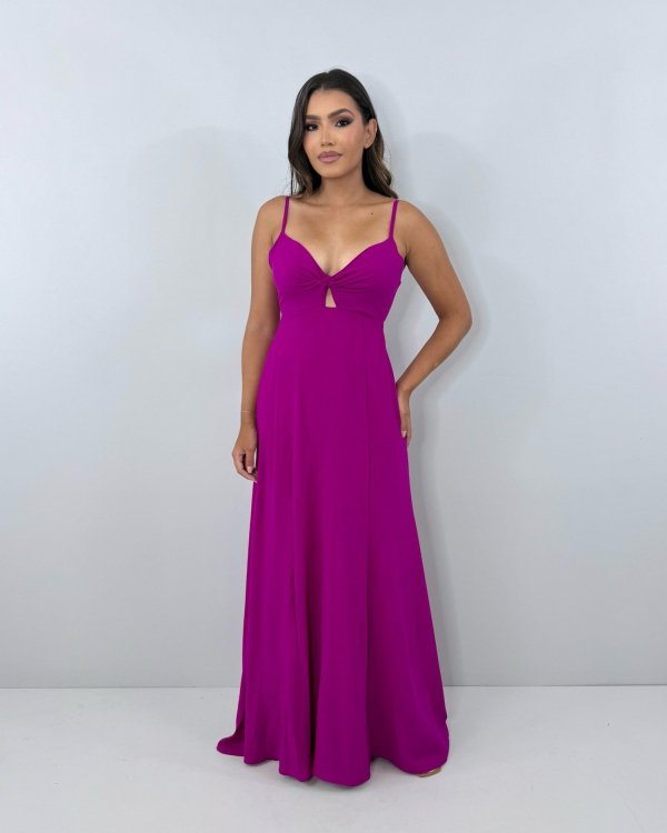 Vestido Eliana - Fúcsia