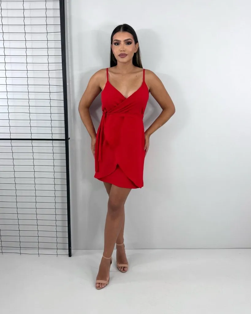 Vestido Anastasia - Vermelho, foto 3
