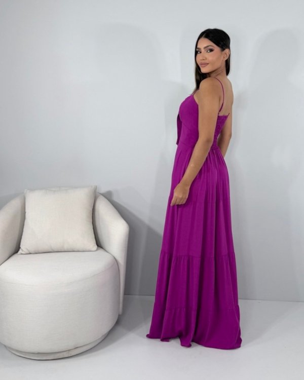 Vestido Camila - Fúcsia - Imagem 6
