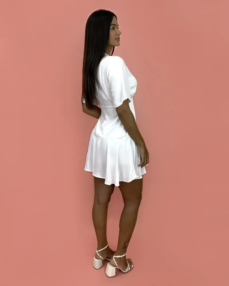 Vestido Lidiane - Branco