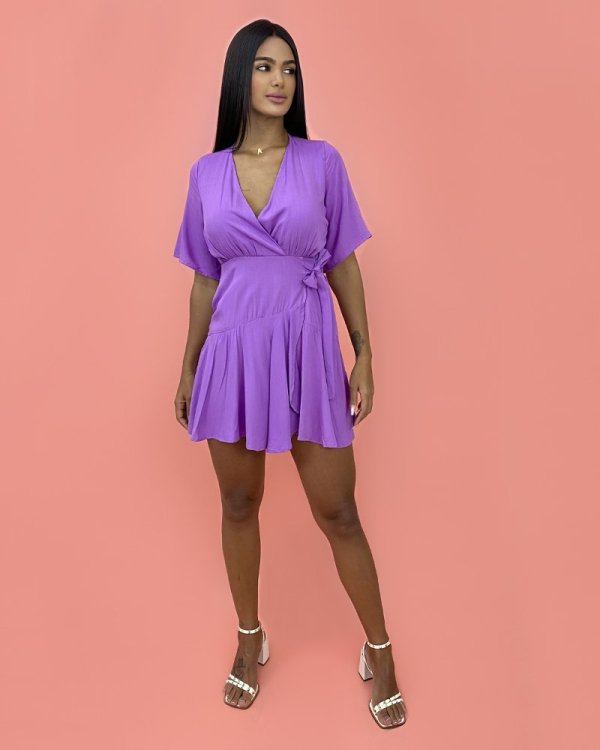 Vestido Lidiane - Lilás - Imagem 2