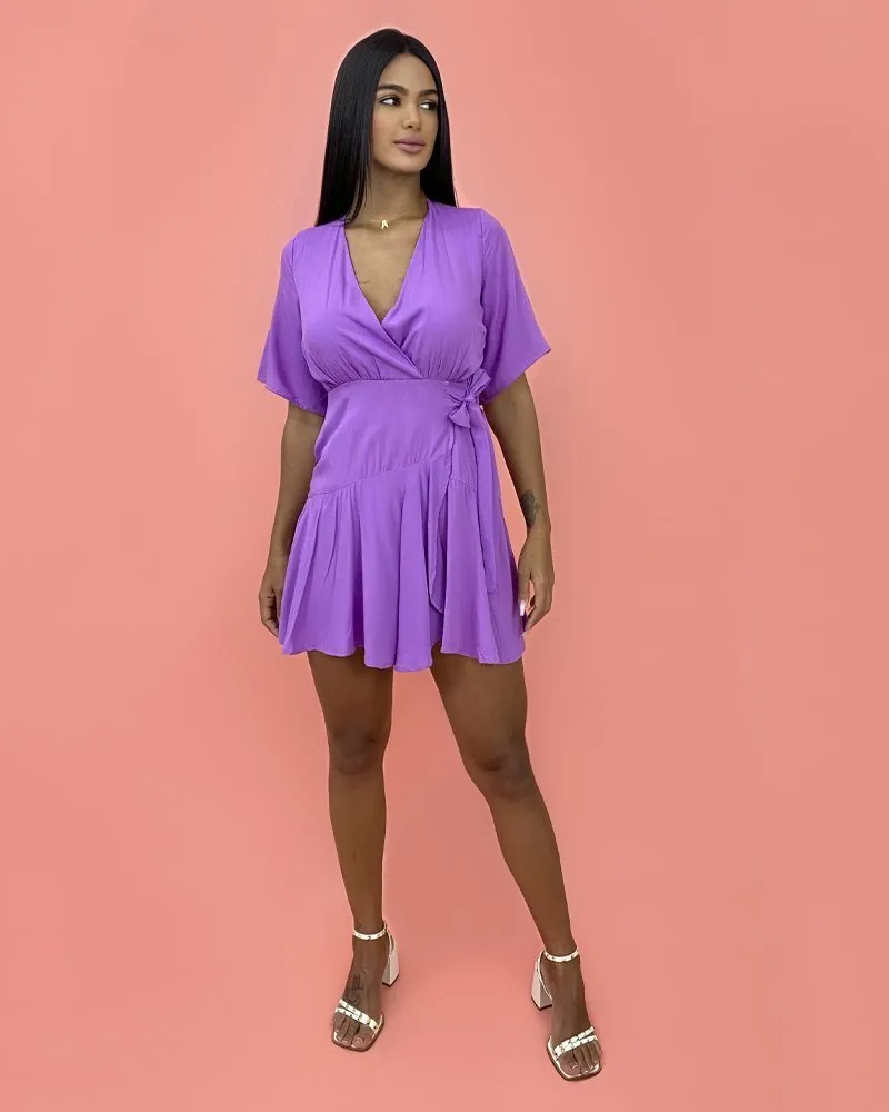 Vestido Lidiane - Lilás