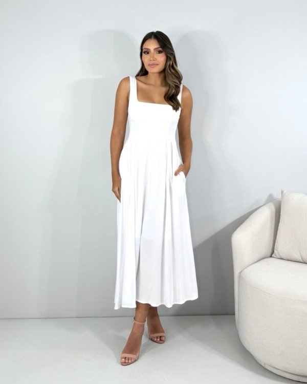 Vestido Samanta - Branco - Imagem 3