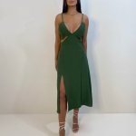Vestido Kelly - Verde Militar