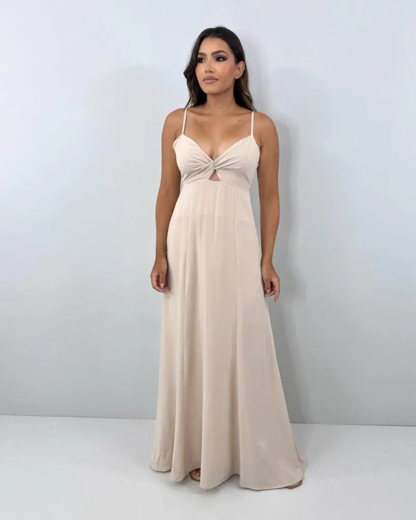 Vestido Eliana - Nude