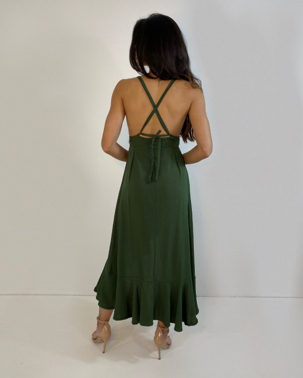 Vestido Zaya - Verde Militar - Imagem 3