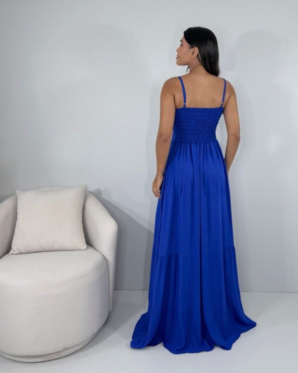 Vestido Camila - Azul Royal - Imagem 2