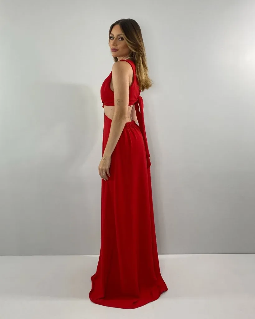 Vestido Emma - Vermelho, foto 4