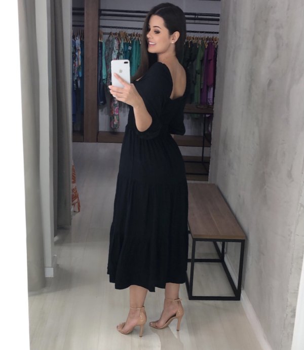 Vestido Juliana - Preto - Imagem 3
