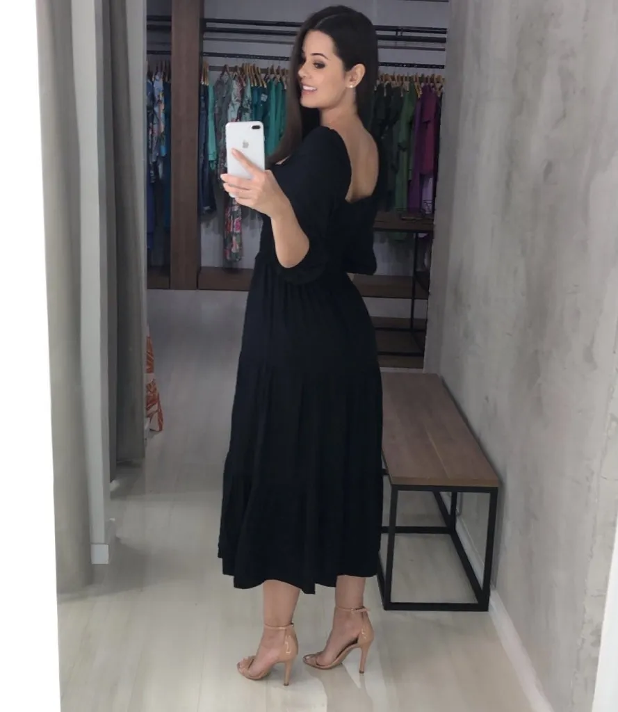 Vestido Juliana - Preto