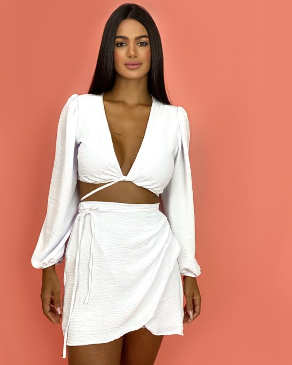 Saia Simone - Branco - Imagem 2