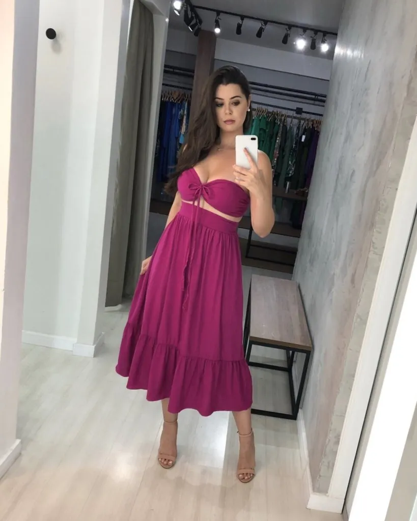 Conjunto Maria Eduarda - Fúcsia