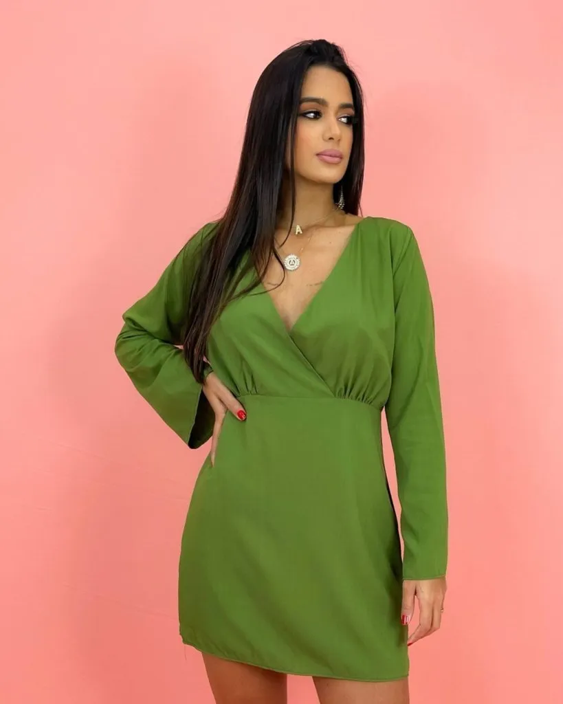 Vestido Luciana - Verde