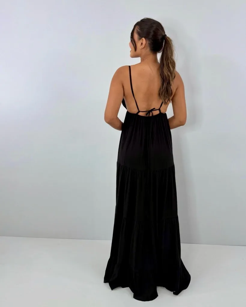 Vestido Sophia - Preto