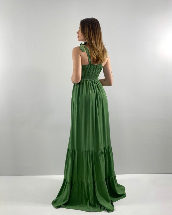 Vestido Pérola - Verde Militar - Imagem 4