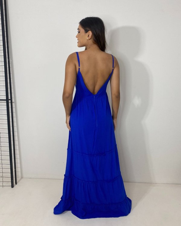 Vestido Raquel - Azul Royal - Imagem 2