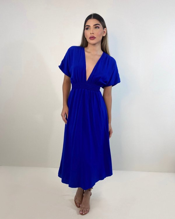Vestido Marcela - Azul Royal - Imagem 2
