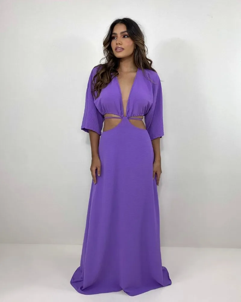 Vestido Cibele - Lilás