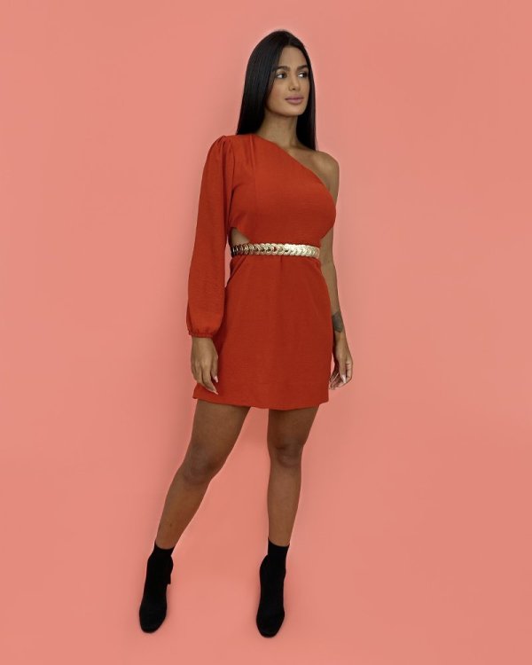 Vestido Luna em Duna - Terra - Imagem 4
