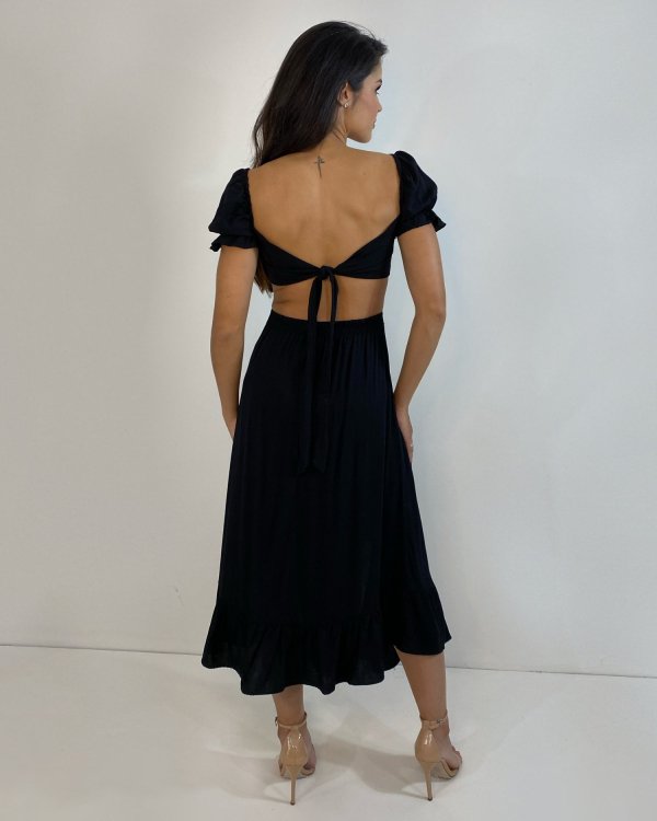 Vestido Jasmin - Preto - Imagem 3