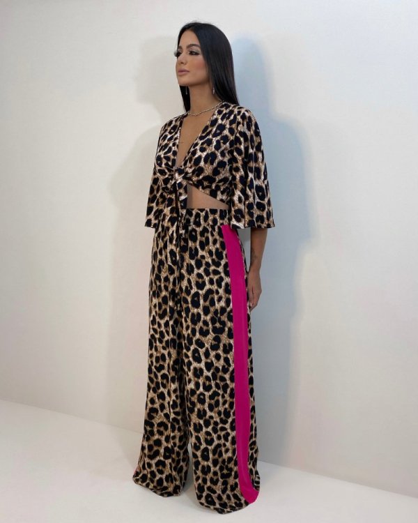 Cropped Maria - Animal Print