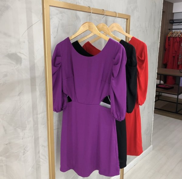 Vestido Thainá - Cores