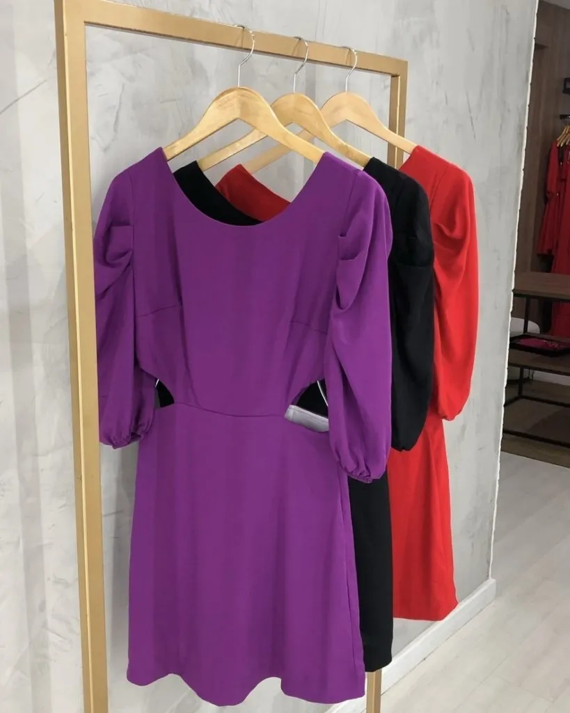 Vestido Thainá - Cores