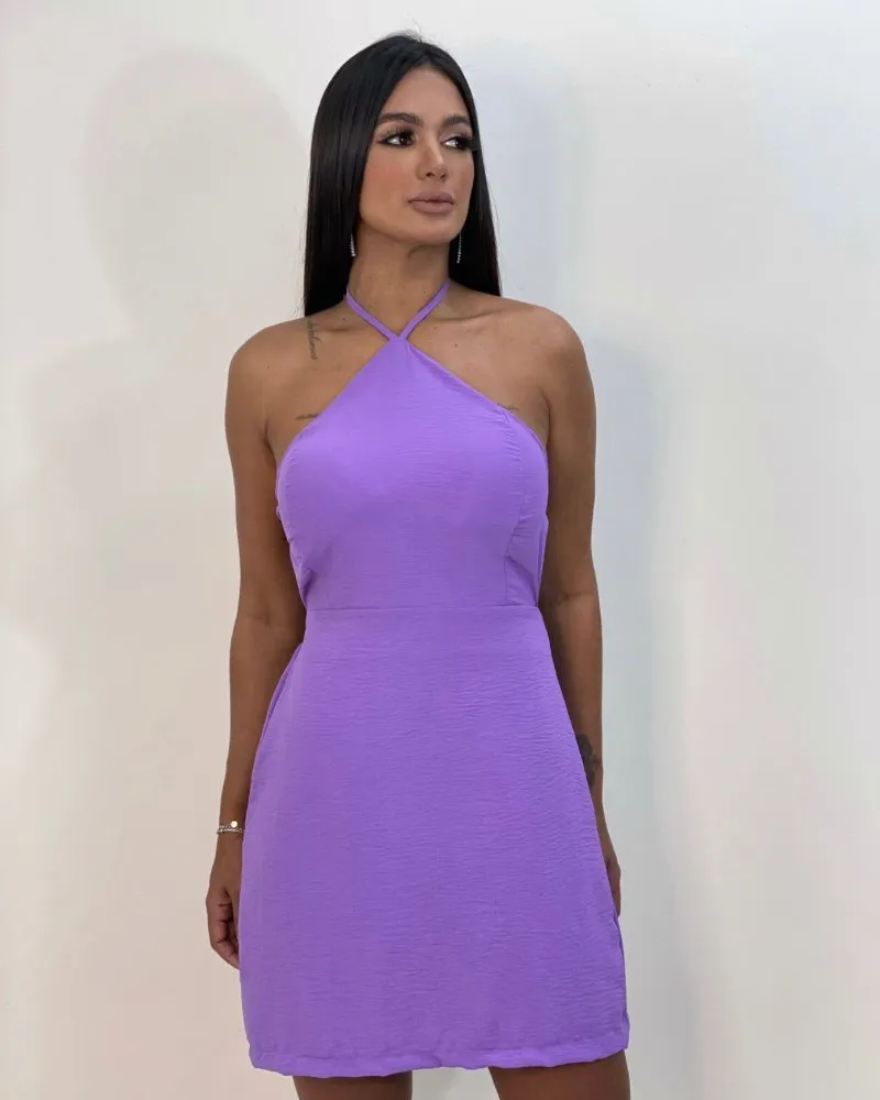 Vestido Iara - Lilás
