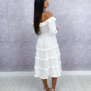 Vestido Angélica - Branco - Image 3