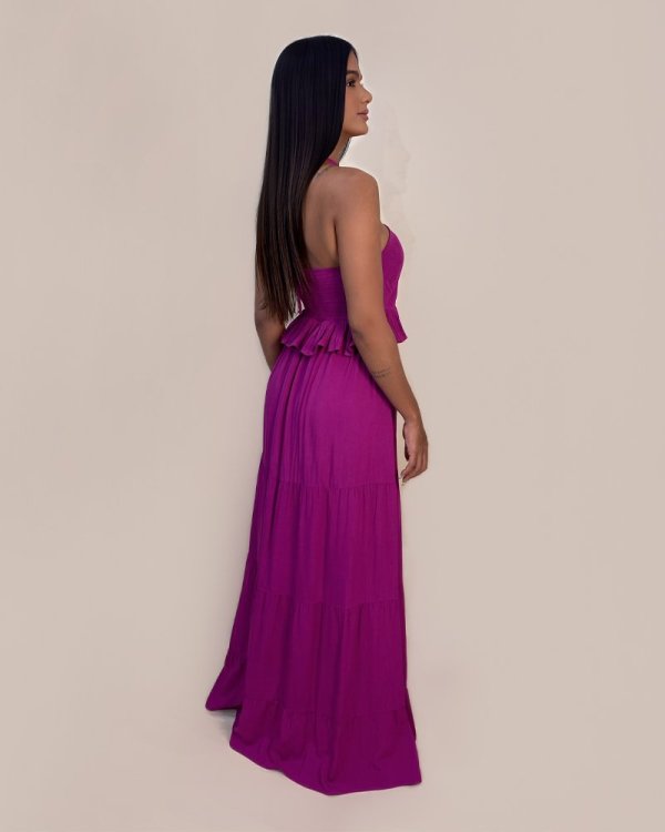 Vestido Marcy - Fúcsia - Imagem 4