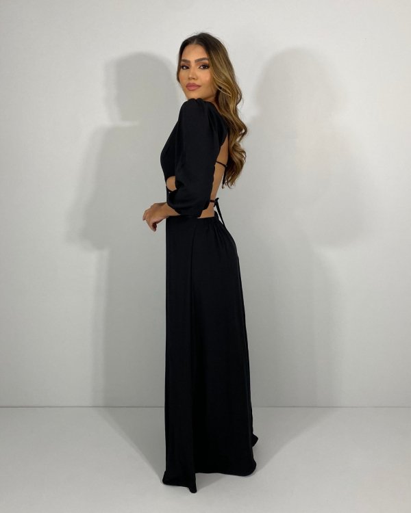 Vestido Giza - Preto - Imagem 3