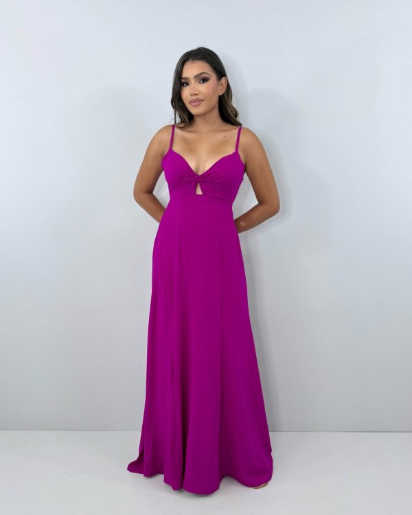 Vestido Eliana - Fúcsia - Imagem 4