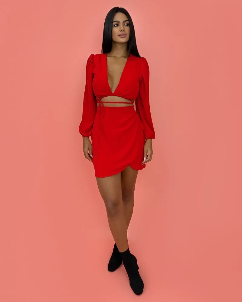 Saia Simone - Vermelho, foto 3