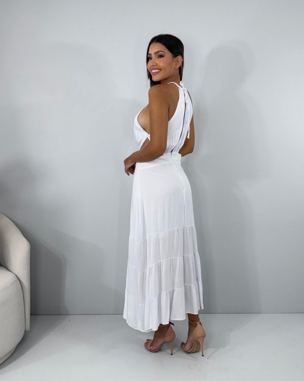 Vestido Estefane - Branco - Imagem 5