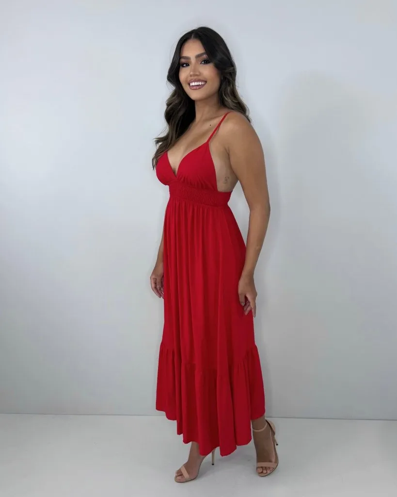 Vestido Beatriz - Vermelho, foto 2
