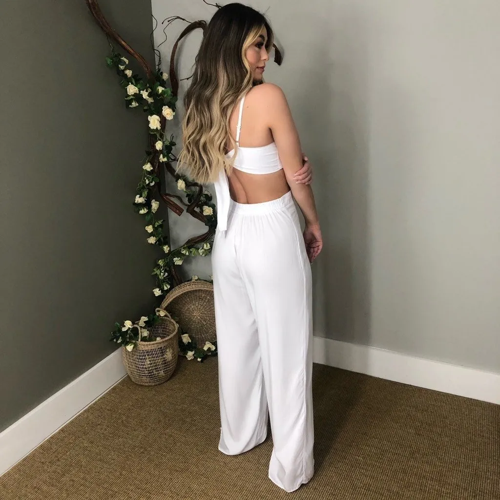 Macacão Rebeca - Branco