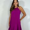Vestido Regina - Fúcsia