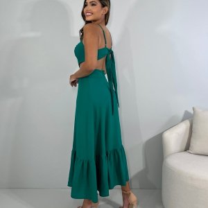 Vestido Aurora - Verde Amazônia - Image 4