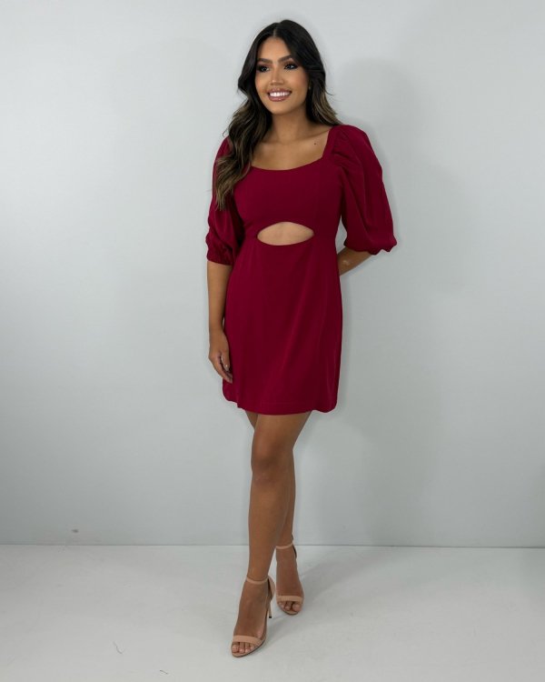 Vestido Yuna - Marsala - Imagem 2