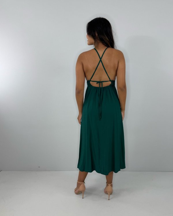 Vestido Heloína - Verde Amazônia - Imagem 3