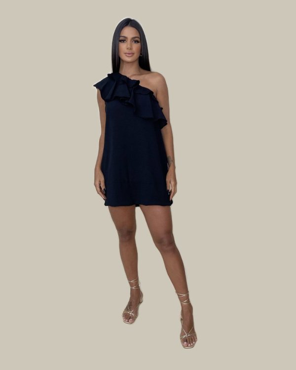 Vestido Lorrane - Preto - Imagem 2