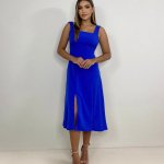 Vestido Roberta - Azul Royal