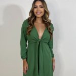 Vestido Marrie - Verde Militar