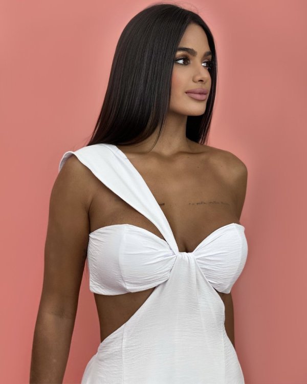 Vestido Antonela - Branco - Imagem 3