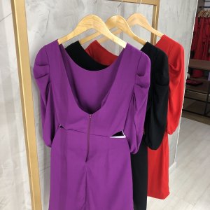 Vestido Thainá - Preto - Image 3