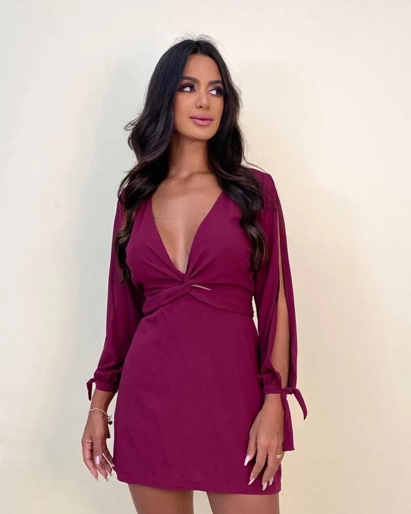 Vestido Marília - Marsala