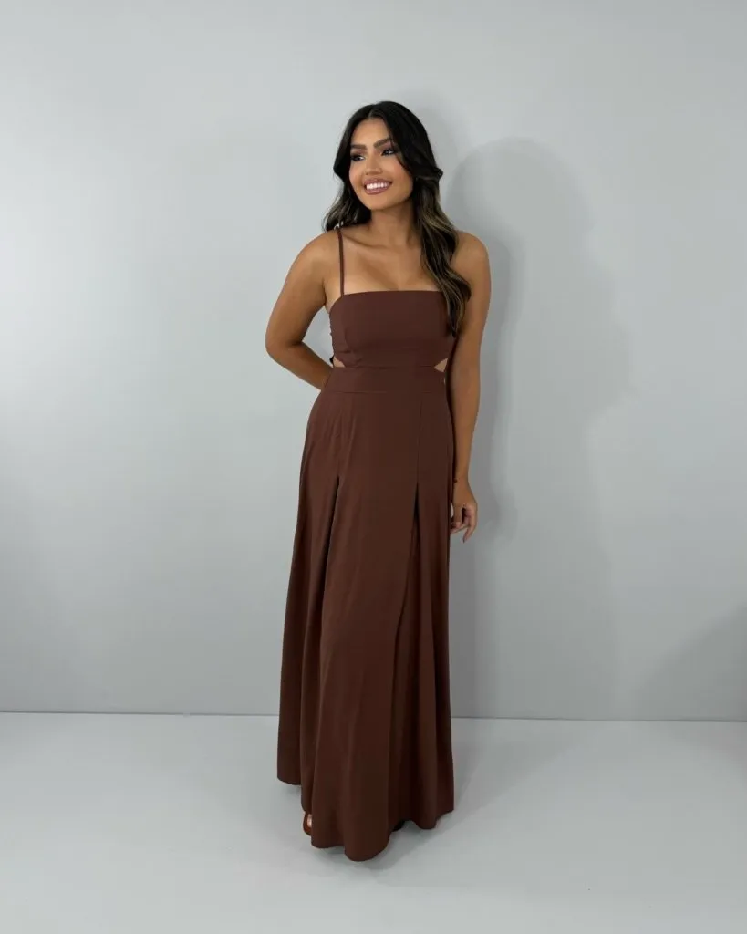 Vestido Babi - Marrom, foto 4